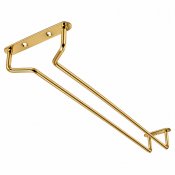 Glashängare i mässing för upphängning 40 cm, 2-pack