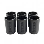 Jägermeisterglas svarta 6 st 2 cl