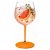 Gin & Tonic plastglas orange stjälk och fot 58 cl