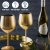 Vinglas guld 50 cl Oak & Steel 2 st