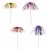 Partypinne Glitterpalm blandade färger 25 st