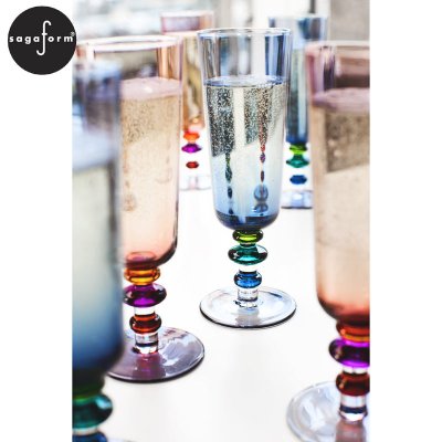 Champagneglas Spectra 20 cl 2-pack Blå Sagaform