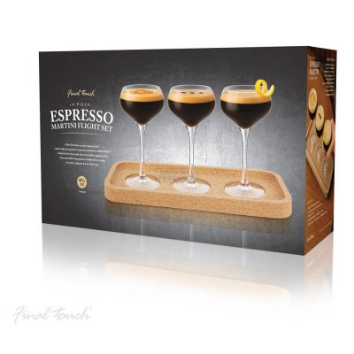 Espresso Martini Flight Set 4 delar Final Touch