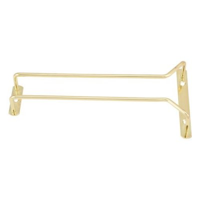 Glashängare i mässing för upphängning 30 cm, 2-pack
