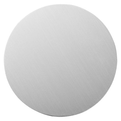 Glasunderlägg 6 st i borstad metal från DORRE