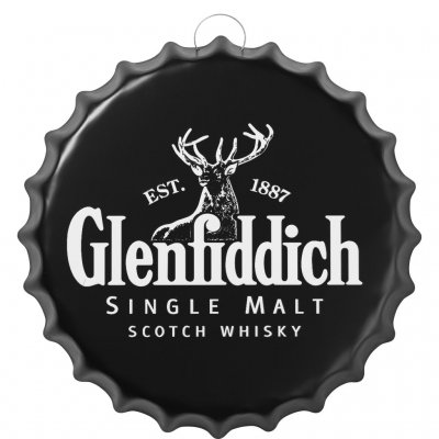 Glenfiddich väggskylt