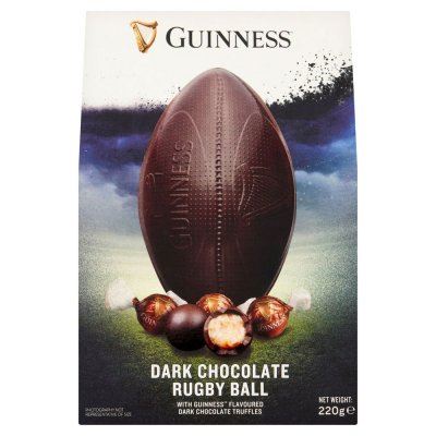 Guinness Rugbyboll med praliner 225 gram