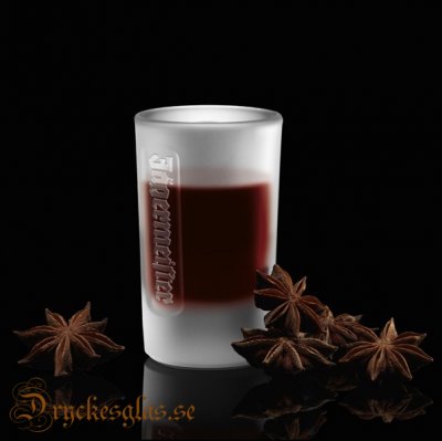 Jägermeisterglas 6 st 4 cl