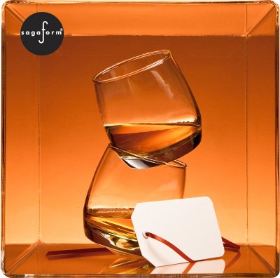 Whiskeyglas Bar med rundad botten 6 st