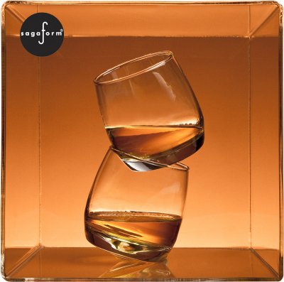 Whiskeyglas Bar med rundad botten 6 st