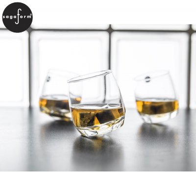 Whiskeyglas Bar med rundad botten 6 st